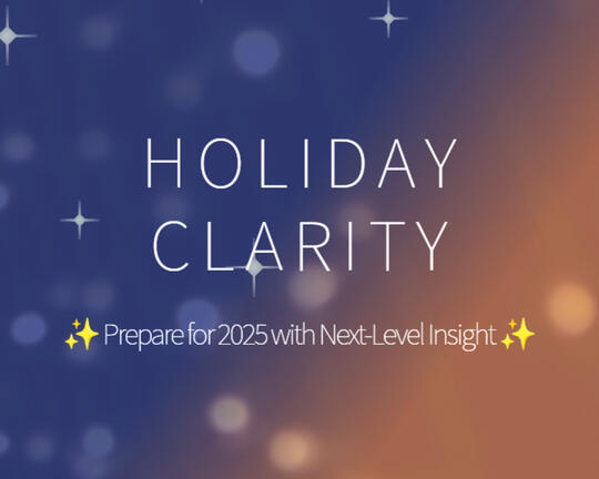 ✨Prepare for 2025 with Next-Level Insight ✨